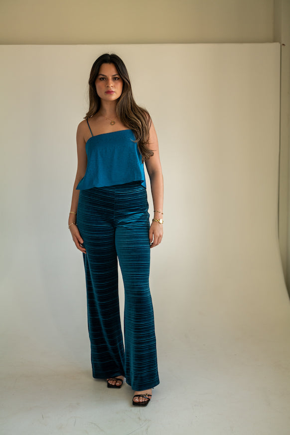 TURQUOISE PANTS