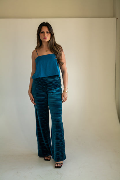 TURQUOISE PANTS